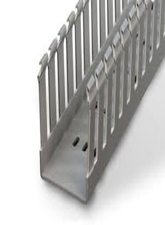 TRUEBOND PVC Duct Cable Tray Managers/Wiring Channels/Cable Tray PVC FRLS Type Size-60 * 40mm (Pack of 1) - Image 1